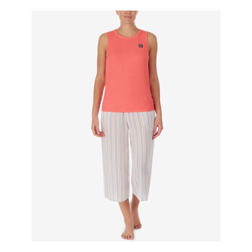 NWT DKNY Womens Coral Sleeveless Tank Top Pajamas S